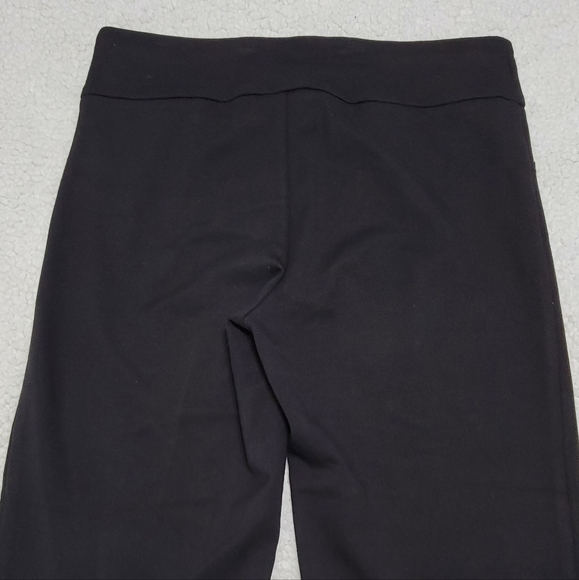 Lisette L Black Stretch Pull-on Flare Casual Dress Pants Size 6 - Picture 6 of 9